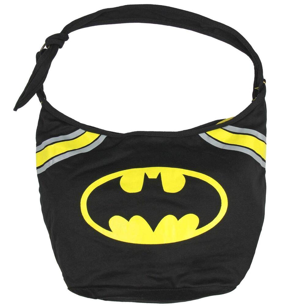 3321 DC Comics Batman Logo Junior's Hobo Bag Purse